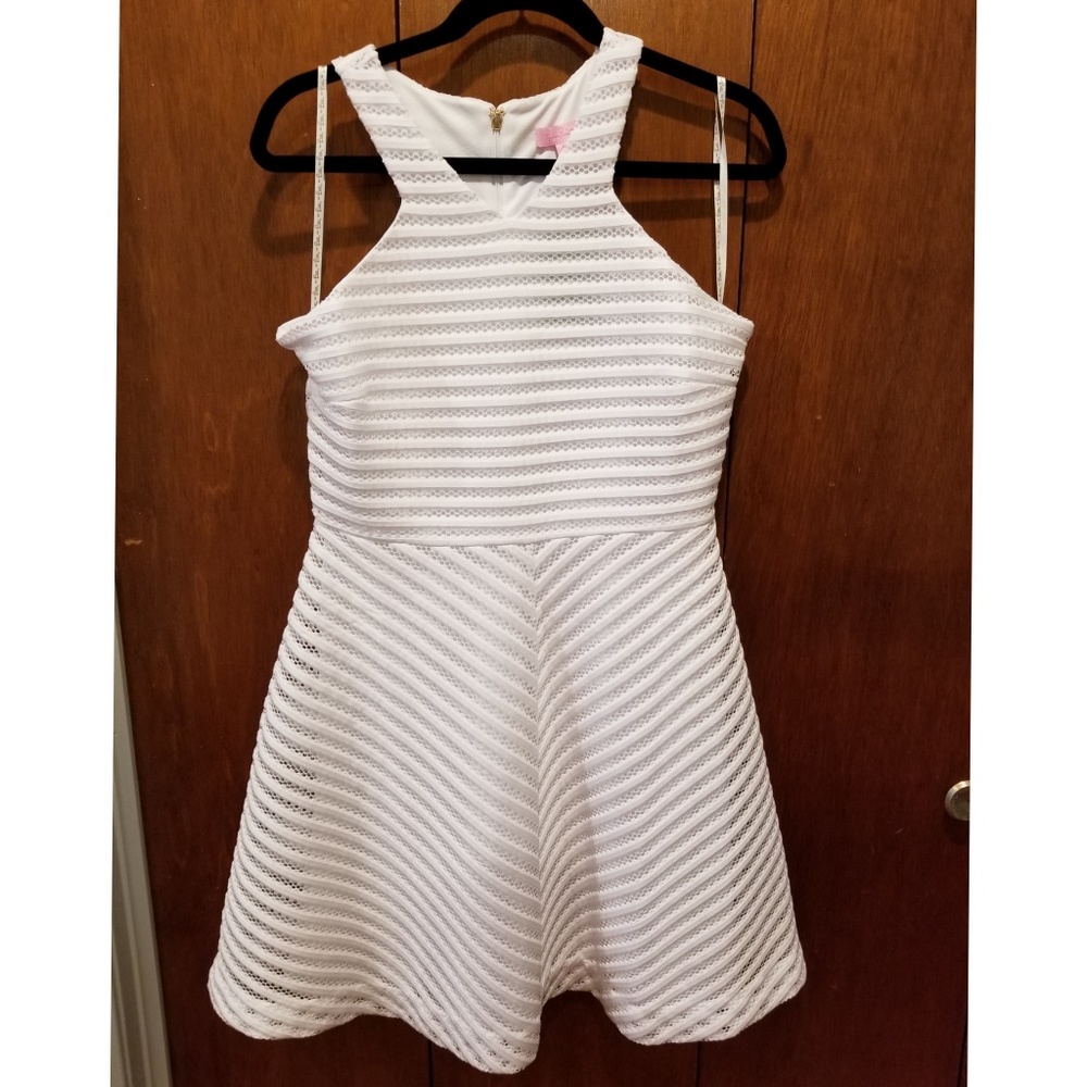 Lily Pulitzer white skater dress